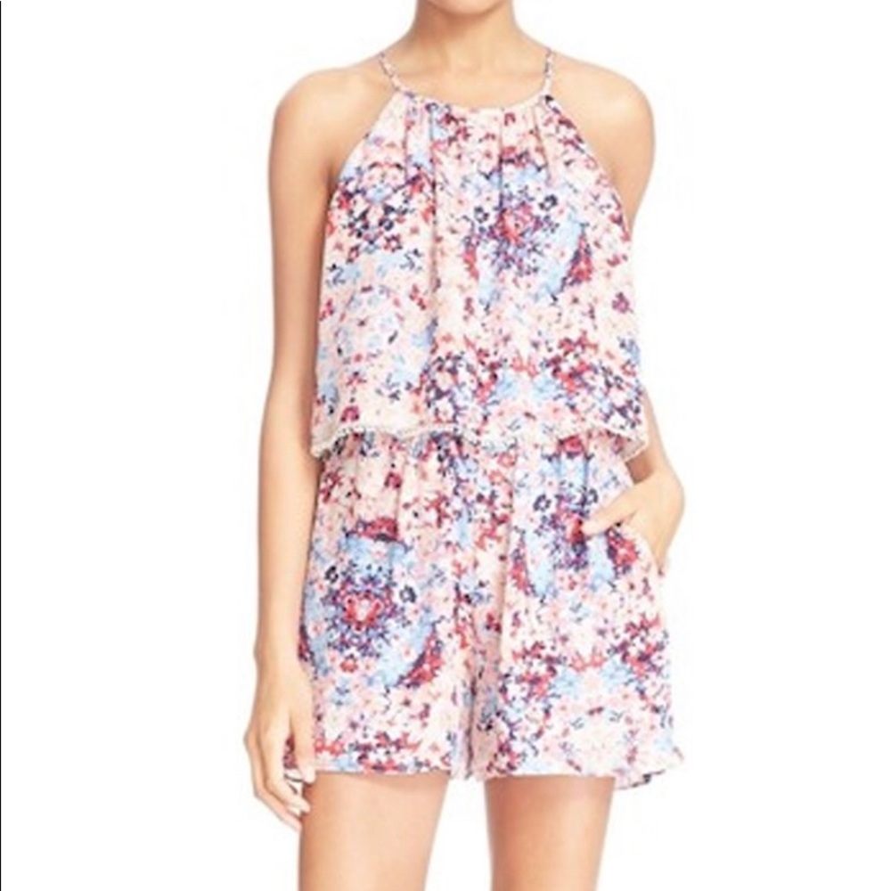 Parker Halter Floral romper
